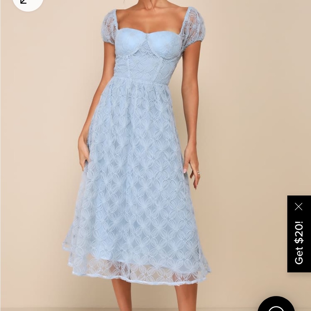 Brand new lulus dress, size medium